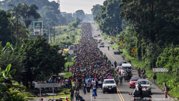 Acnur: Un millón de centroamericanos habrá migrado al cierre de 2020